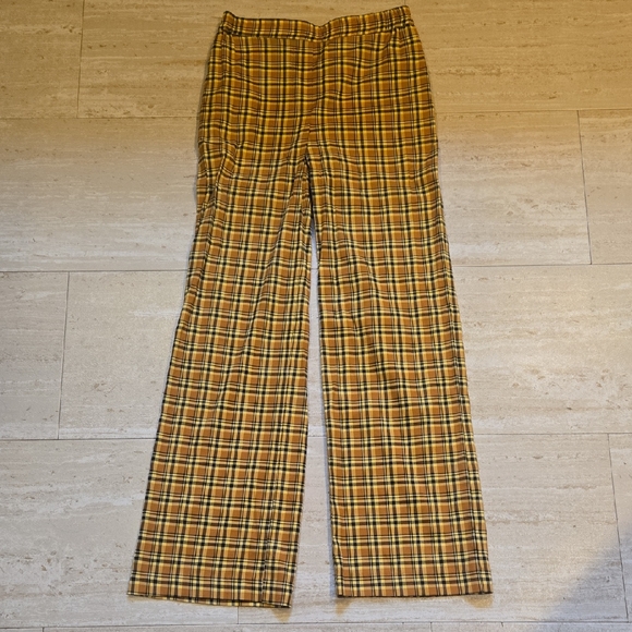 Urban Outfitters Pants - Urban Outfitters Plaid Wide Leg Retro Pants